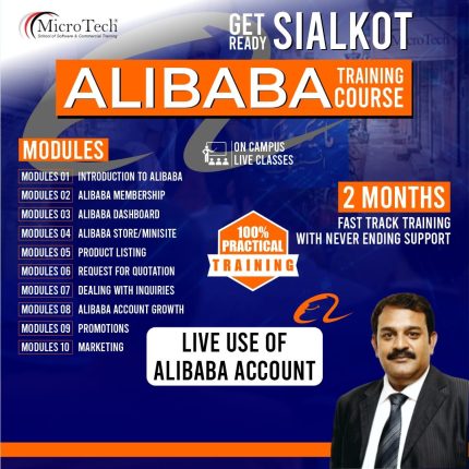 Alibaba Selling Course Practical Training in Sialkot, Pakistan