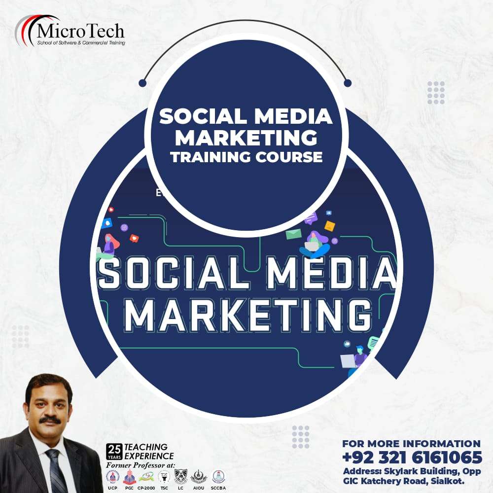 Digital marketing course by microtech institute sialkot