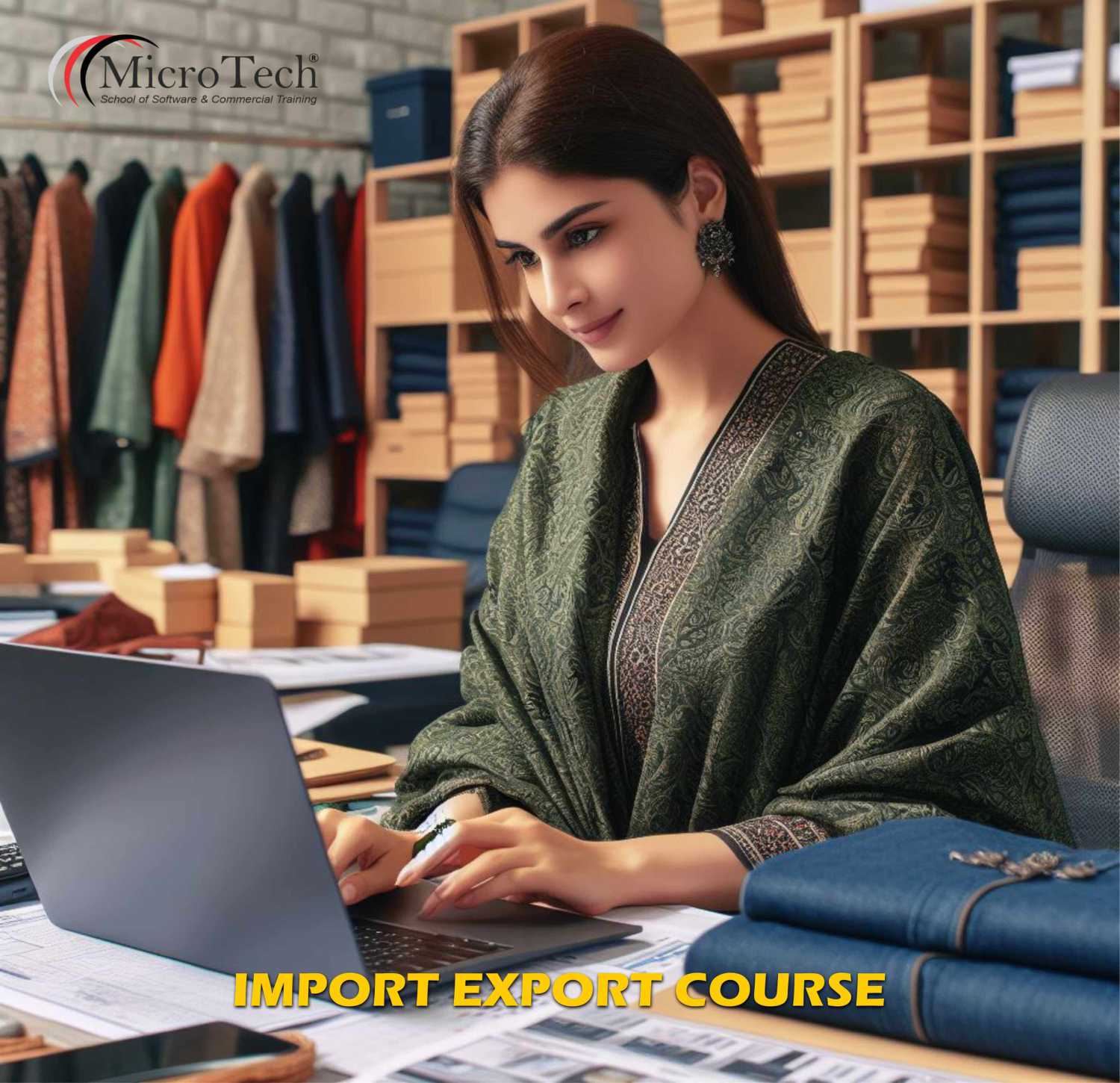microtech institute best college for course diploma training practical clases in sialkot