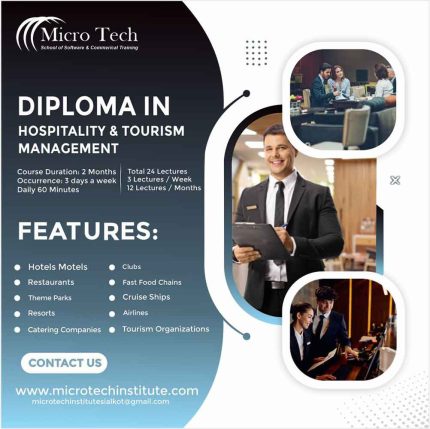 DIPLOMA IN HOSPITALITY & TOURISM MANAGEMENT
