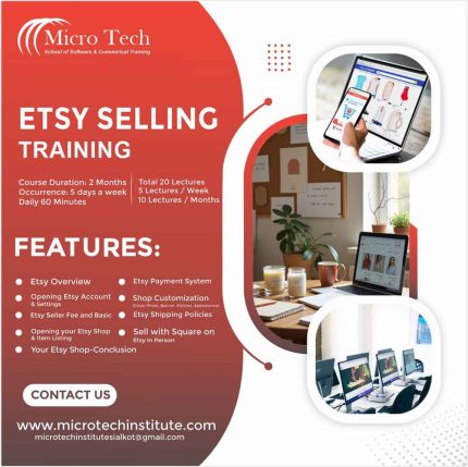 Etsy Selling Training Coaching Course in Sialkot