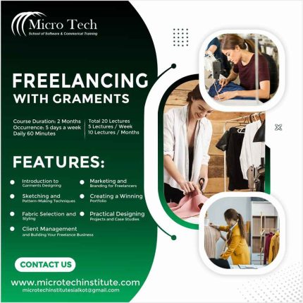 Freelancing with Garments Designing Course