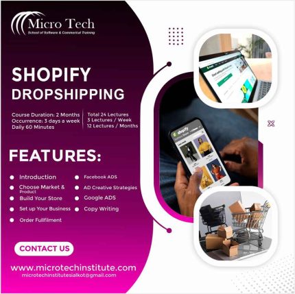 Shopify Dropshipping Training Coaching Course in Sialkot