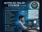 AutoCAD 2D and 3D Course with AI Training - Advanced Drafting and Design Program at MicroTech Institute Pakistan